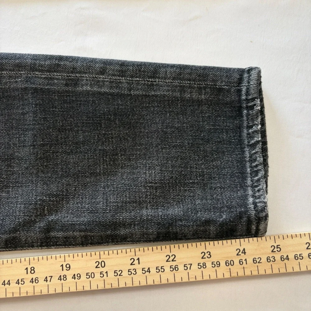 Moussy Vintage Skinny Jeans Womens Size 25 Faded Black Distressed Denim Japan‎